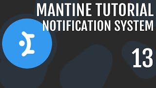 Mantine Course 13  Notification System [upl. by Prestige]