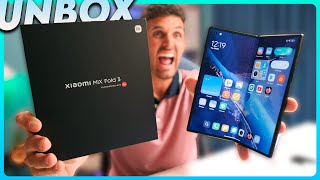 El MEJOR PLEGABLE de XIAOMI de la HISTORIA  Mix FOLD 3 unboxing [upl. by Alakim819]