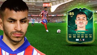 85 MAGIC NIGHTS EVOLUTION CORREA PLAYER REVIEW  EA FC 25 ULTIMATE TEAM [upl. by Albemarle]