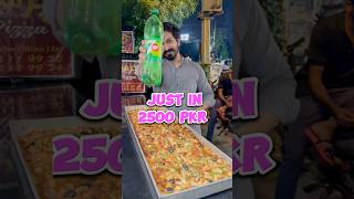 BIGGEST PIZZA IN PAKISTAN AT CHARSI PIZZA JOHAR TOWN  FOOD REVIEW  FOOD BLOGGER  shorts [upl. by Rudyard727]