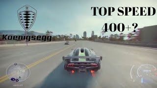 Koenigsegg Regera Top Speed Test🔥🔥 NFS Heat [upl. by Jonette258]