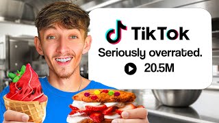 I Tried EVERY Viral TikTok Food [upl. by Carla]