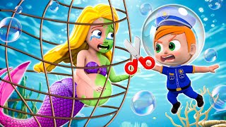 Save Pregnant Mermaid  Mermaid Pregnant Song  Funny Songs amp Nursery Rhymes [upl. by Eirol491]