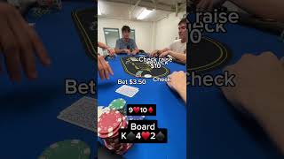 Would you have tried this bluff poker pokervlog [upl. by Ekrub118]