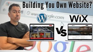 Wix vs WordPress Which is the Best for Home Service Business Owners [upl. by Survance552]