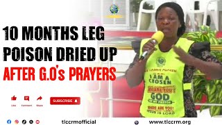 10 MONTHS LEG POISON DRIED UP AFTER GOs PRAYERS [upl. by Powe]