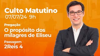 🔴 Culto Matutino  0707 9h  Pr Geimar de Lima [upl. by Ahsener]