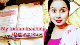 Class 6 Maths My tuition teaching vlog jharkhand study teaching riyavlogshort india [upl. by Hallsy]