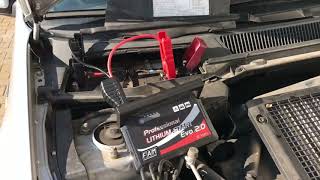 Professional Lithium Start Evo 20  Avviamento Rav4 [upl. by Arabelle127]