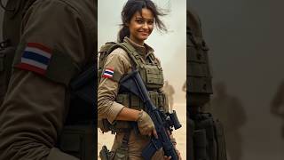 Beautiful female soldiers and their smiles from all over the world soldierai aiart sorts [upl. by Alejna828]