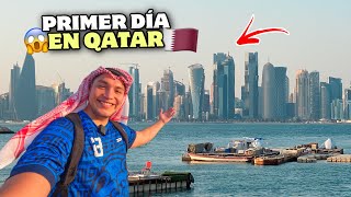 MI PRIMER DÍA EN QATAR 🇶🇦😱 ¡Viviendo el mundial 2022 ⚽️ [upl. by Aiouqahs]