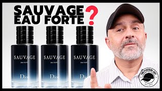 DIOR SAUVAGE EAU FORTE Unboxing  First Impressions [upl. by Januarius707]