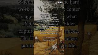 The HARVESTERS by Pieter Bruegel the Elder shorts art artist painting history fineart mozart [upl. by Obe]