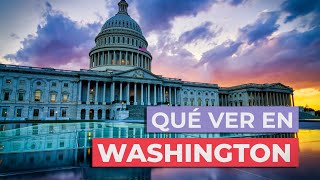 Qué ver en Washington 🇺🇸  10 lugares imprescindibles [upl. by Yardna]