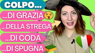 18 ESPRESSIONI con «COLPO» in italiano il 96 degli Stranieri NON le USA né le CONOSCE Perché 🇮🇹 [upl. by Ellehsim415]