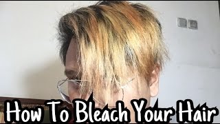 TUTORIAL CARA BLEACHING RAMBUT SENDIRI DIRUMAH Menggunakan Miranda HOW TO BLEACHING YOUR HAIR [upl. by Llerrej]