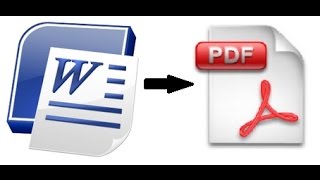 How To Convert a Word documents to PDF [upl. by Giuditta500]