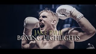 Jake Paul Boxing Highlights [upl. by Dremann981]