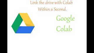 How to link your Drive to Colab aka Google Colaboratory [upl. by Nanahs]