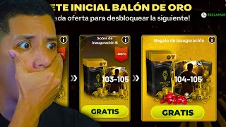 😱¡COMPLETO LA RACHA DEL BALON DE ORO 105 ASEGURADO [upl. by Daisy877]