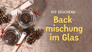 Tag 8 I Tutorial Backmischung im Glas – DIYGeschenk [upl. by Notnilk631]