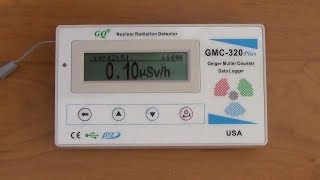 Dosimeter GQ GMC320 PLUS [upl. by Shabbir]