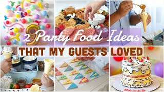 2 AMAZING Party Food IDEAs that my Guests Loved😍 [upl. by Assila]