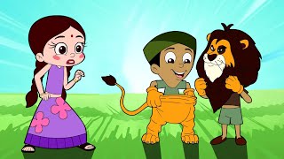 Chhota Bheem  Dholu Bholu bane Babban Sher  Cartoons for Kids  Funny Kids Videos [upl. by Cirre]