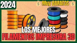 🖨 Los 7 mejores FILAMENTOS PARA IMPRESORAS 3D de Aliexpress 🖨  2024  Mejor CALIDAD y PRECIO [upl. by Wills669]