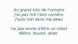 Grégory Lemarchal  SOS dun terrien détresse  Lyrics [upl. by Coney]