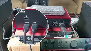 Focusrite Scarlett 2i2 4th Gen USB Audio Interface Unbox amp Android Tablet Hookup [upl. by Inalak]