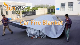 Suntex Car Fire Blanket [upl. by Aierb]