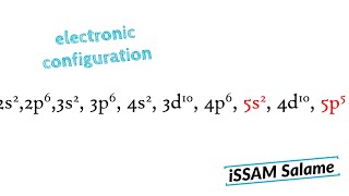 electronic configuration in chemistry [upl. by Annazor]