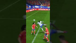 Kolo Muani Goal vs Spain in EAFC24 🎯 kolomuani france spain euro2024 [upl. by Acirrehs]