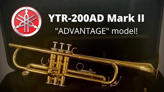 Yamaha ADVANTAGE YTR200ADII Student Trumpet  Instrument Reviews [upl. by Drawets641]