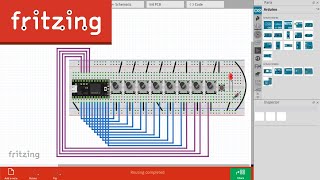 Fritzing Tutorial for Beginners  How to Design your Circuits and Diagrams [upl. by Sinclair904]