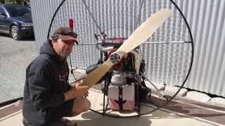 Paramotor Tips amp Tricks How to Install a Propeller on a Powered Paraglider [upl. by Marih754]