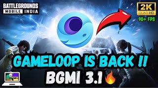 HOW TO PLAY BGMI 31 IN PC WITH GAMELOOP EMULATOR  Best emulator for low end pc  Ultra HD  90 fps [upl. by Armelda]