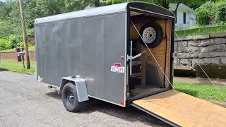 Enclosed trailer buying guide Homesteader vs Interstate and what to look for in any trailer [upl. by Teerell]