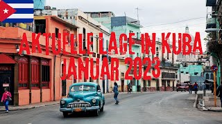 Aktuelle Lage in Kuba  Januar 2023  Einreisebestimmung Touristenkarte Vlog ilovekuba [upl. by Llerud]