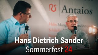 »Hans Dietrich Sander« – ein Literaturgespräch mit Dr Thor v Waldstein und Dr Erik Lehnert [upl. by Eimiaj]