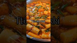 My version of Tteokbokki spicy korean simmered rice cakes [upl. by Urien]