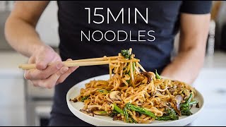 15MIN Noodle Stir Fry Recipe TO MAKE TONIGHT [upl. by Darius]