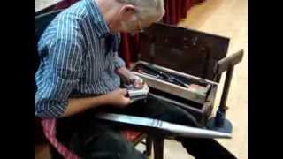 TINSMITH CRAFTSMAN AT WORK ITM amp BTAP CULTURAL DAY IN BALLYFERMOT CIVIC CENTRE 24 08 2013 PT 1 [upl. by Notniv654]