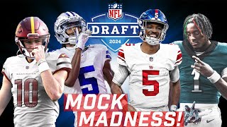 Mock Madness 7 Round NFC East Mock Draft [upl. by Moorefield]