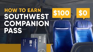 How to Earn Southwest Companion Pass for 2 Years [upl. by Anelrats791]