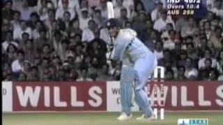 Sachin Tendulkar 90 Bombay v AUS 1996 WC [upl. by Goraud]