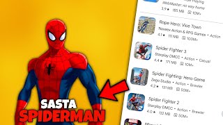 Trying Saste Spiderman Games From Playstore  Spiderman 2 In Mobile [upl. by Hendrix]