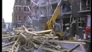 Portadown Bomb 1993 Raw footage amp inside buildings [upl. by Inalaehon673]