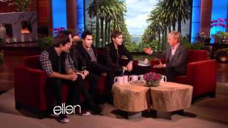 Big Time Rush on The Ellen Show [upl. by Critchfield]